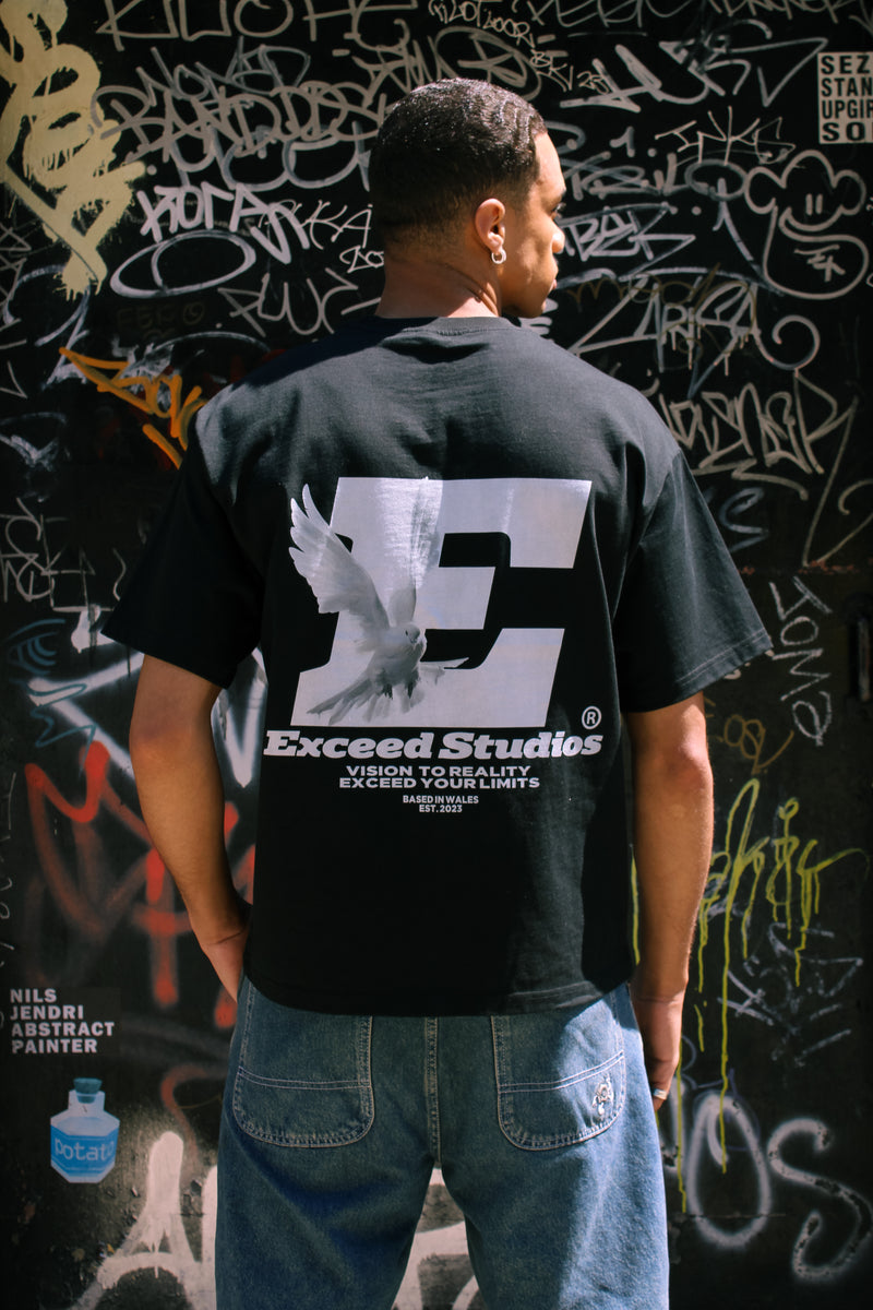 Exceed Studio Graphic Tee Black