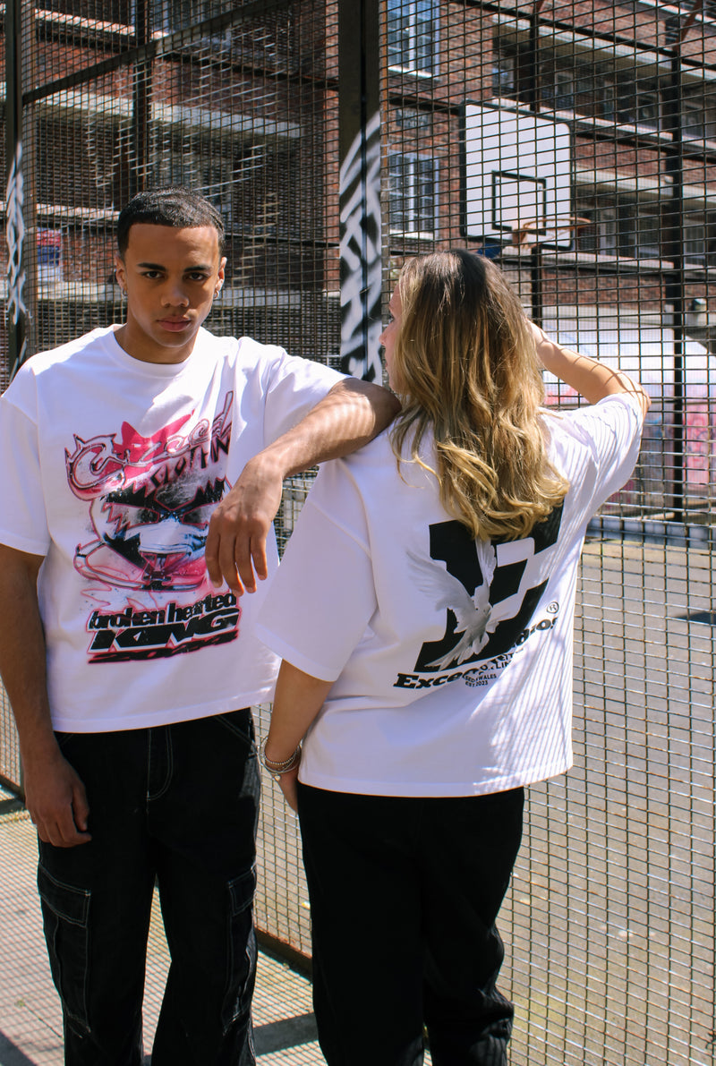 Exceed Studio Graphic Tee White