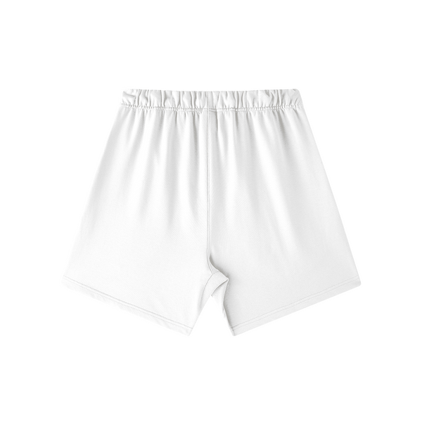 Exceed Graphic Shorts White