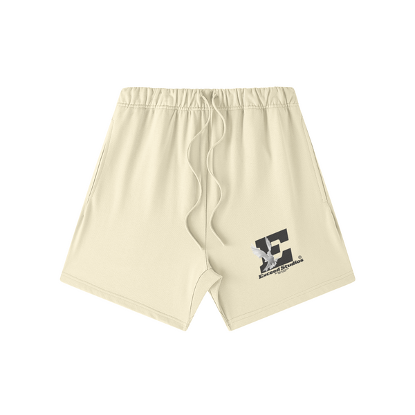 Exceed Graphic Shorts Apricot